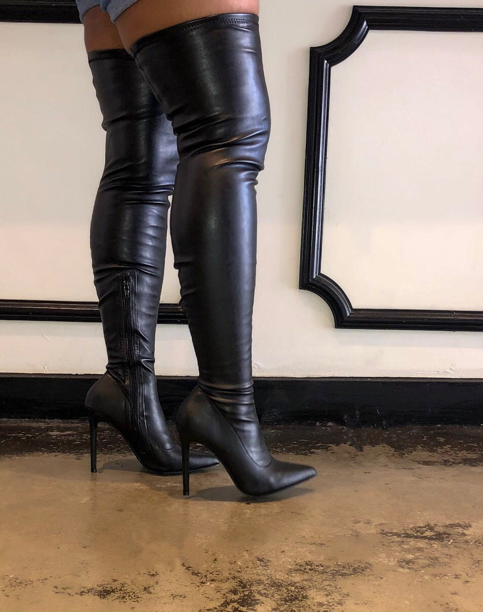 Status Thigh High Boot – LYS Boutique